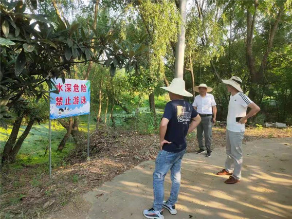 淮南唐山鎮開(kāi)展夏季防溺水專(zhuān)項檢查