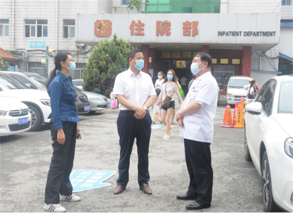 淮南市衛生健康委黨組書(shū)記、主任汪世福前往市婦幼保健院開(kāi)展工作調研