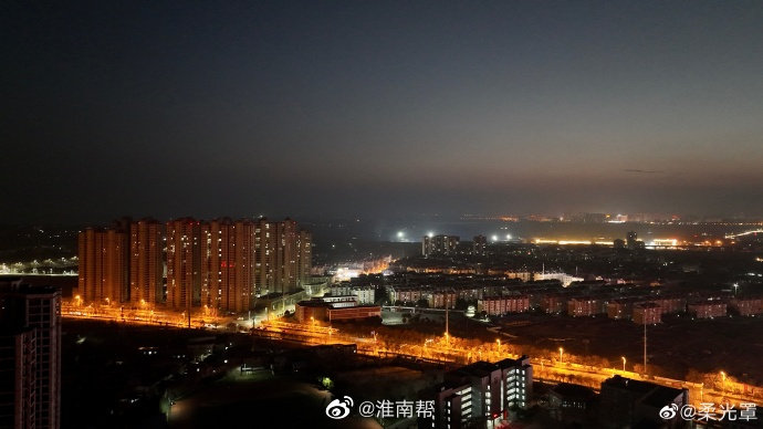【圖說(shuō)淮南】——點(diǎn)擊收獲淮南壽縣的夜景！