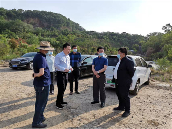 淮南市文旅局、大通區政府聯(lián)合調研 國防人防教育暨日軍侵華淮南罪證遺址教育基地項目