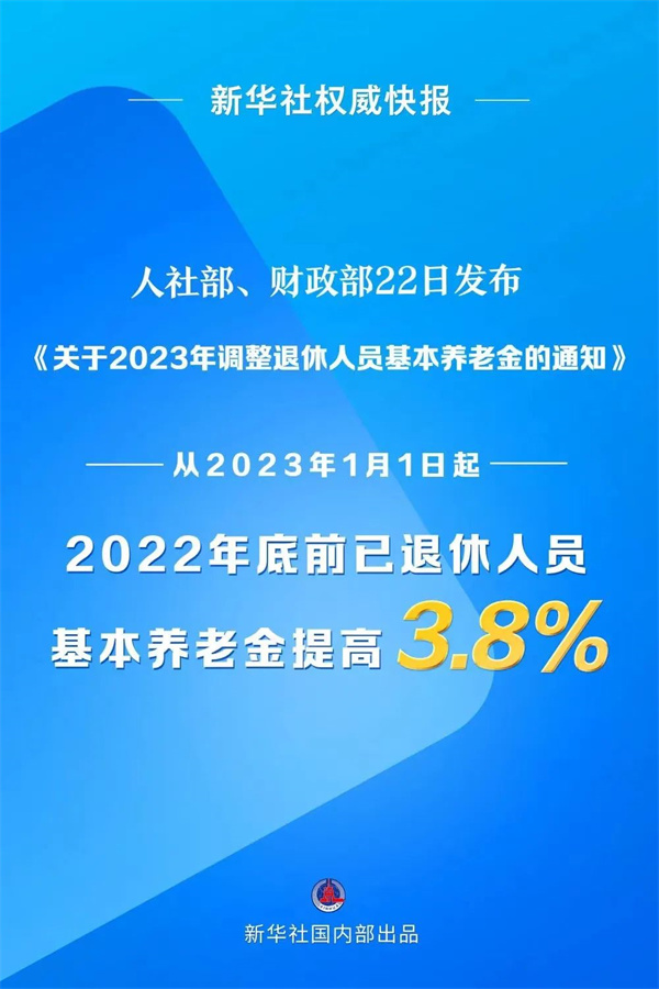 快訊！淮南市退休人員養老金漲了！ 