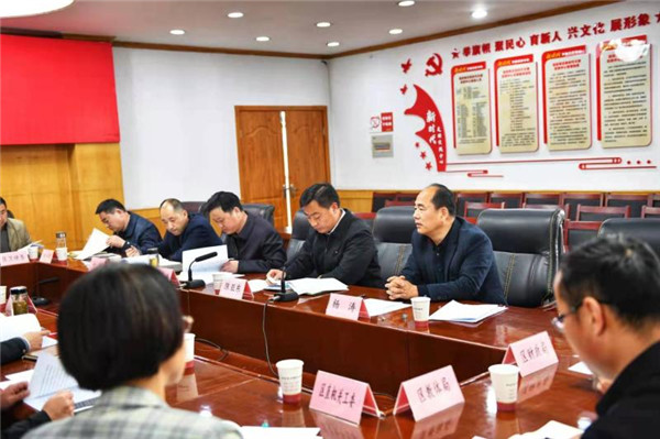 淮南：謝家集區召開(kāi)區委黨史學(xué)習教育領(lǐng)導小組第一次會(huì )議