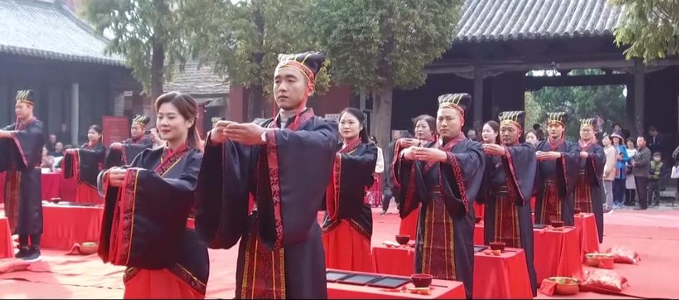 2019壽縣首屆青年漢式集體婚禮！