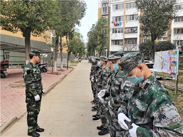 安徽淮南：役前訓練第一課，學(xué)習雷鋒好榜樣